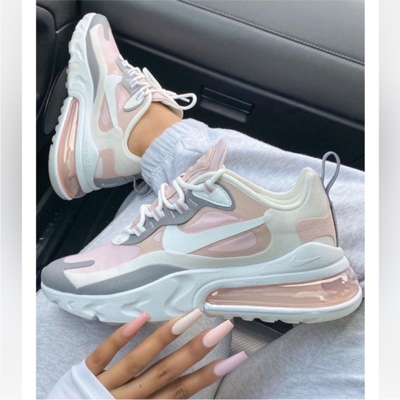 Nike Shoes - Nike Air Max 270 React Plum Chalk Stone Mauve (Women's)